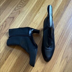 Stuart Weitzman Black Heeled Boots